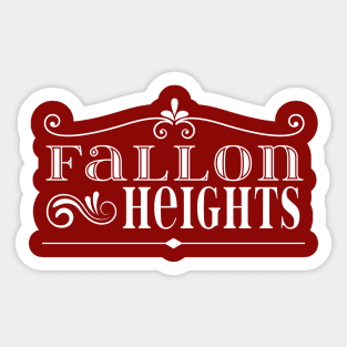 Fallon Heights Shirt Sticker
